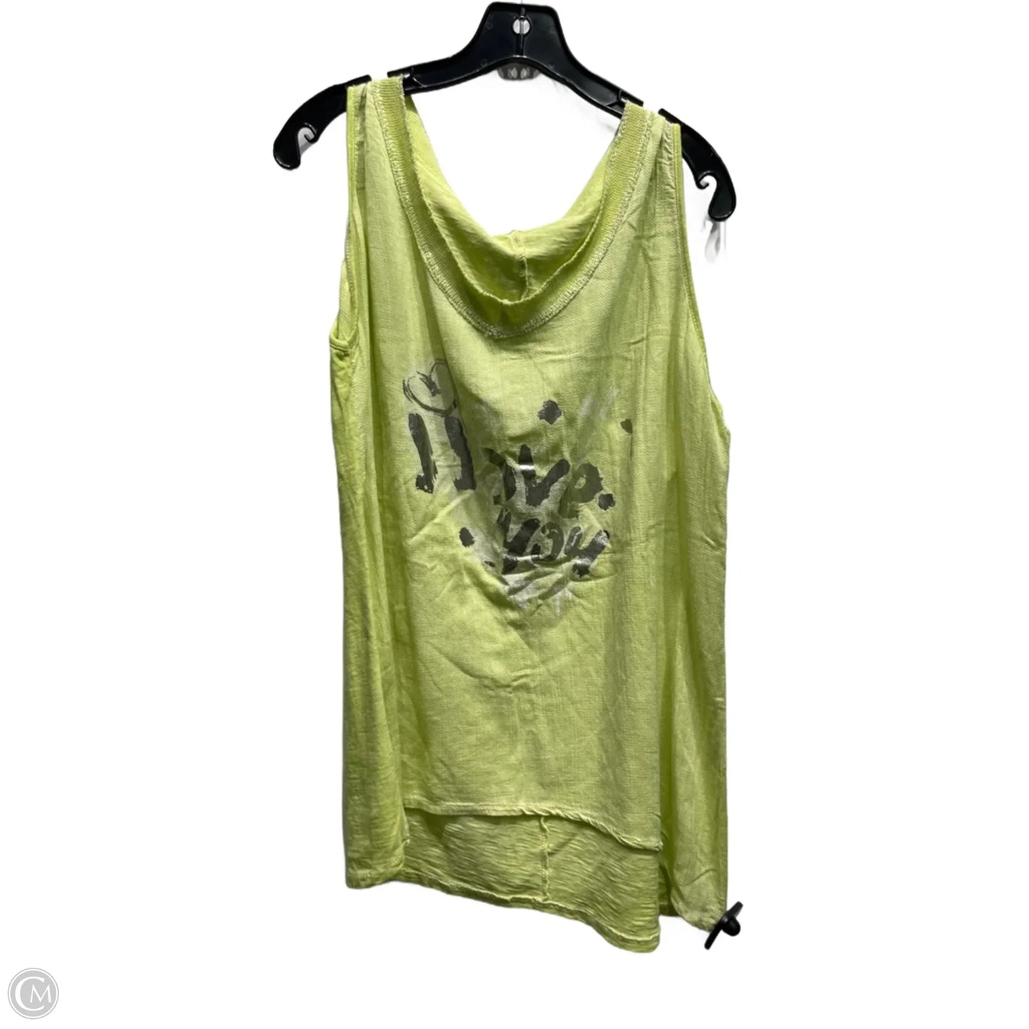Top Sleeveless By M Made In Italy In Green, Size: S