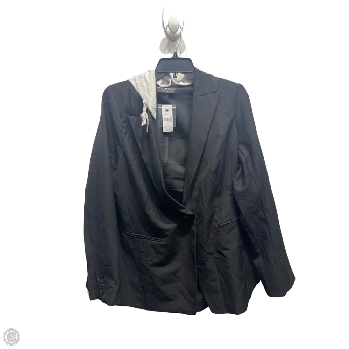Jacket Other By Torrid In Black & White, Size: 16