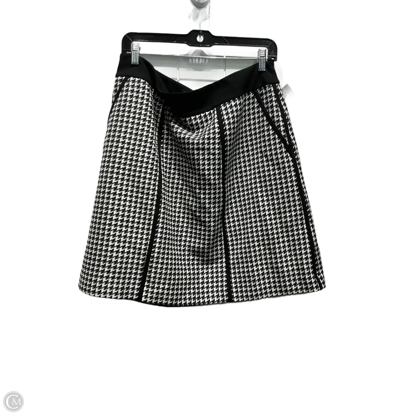 Skirt Mini & Short By Lafayette 148 In Black & White, Size: 14