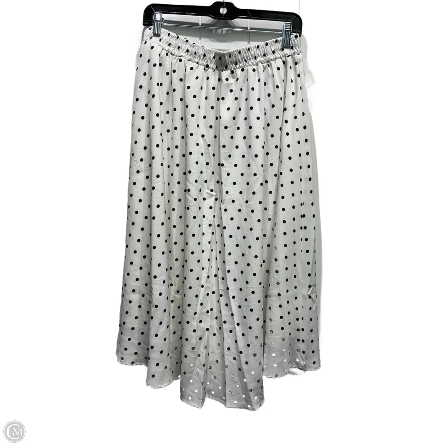 Skirt Maxi By CHARTOU In Black & White, Size: L
