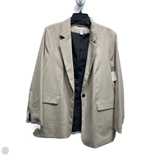 Blazer By H&m In Taupe, Size: L