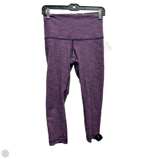Athletic Leggings Capris By Lululemon In Purple, Size: S
