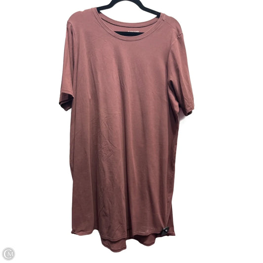 Dress Casual Short By Eileen Fisher In Brown, Size: 2x