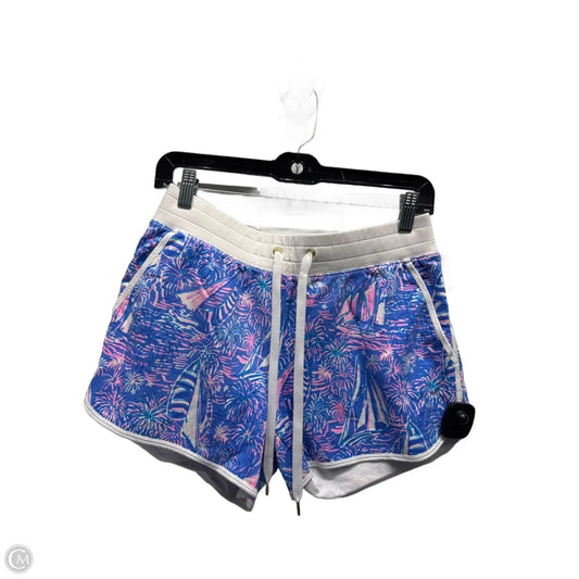 Shorts Designer By Lilly Pulitzer In Blue & Pink, Size: S
