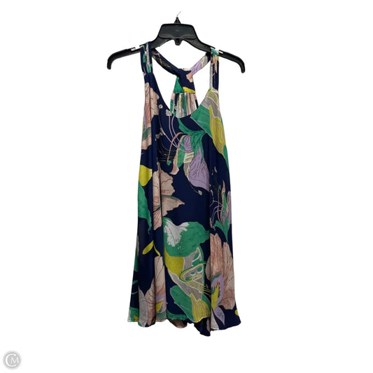 Dress Casual Short By Entro In Blue & Pink, Size: S