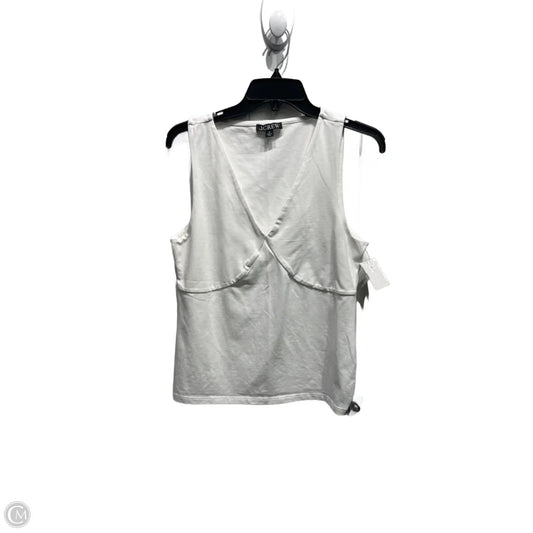 Top Sleeveless By J. Crew In White, Size: M