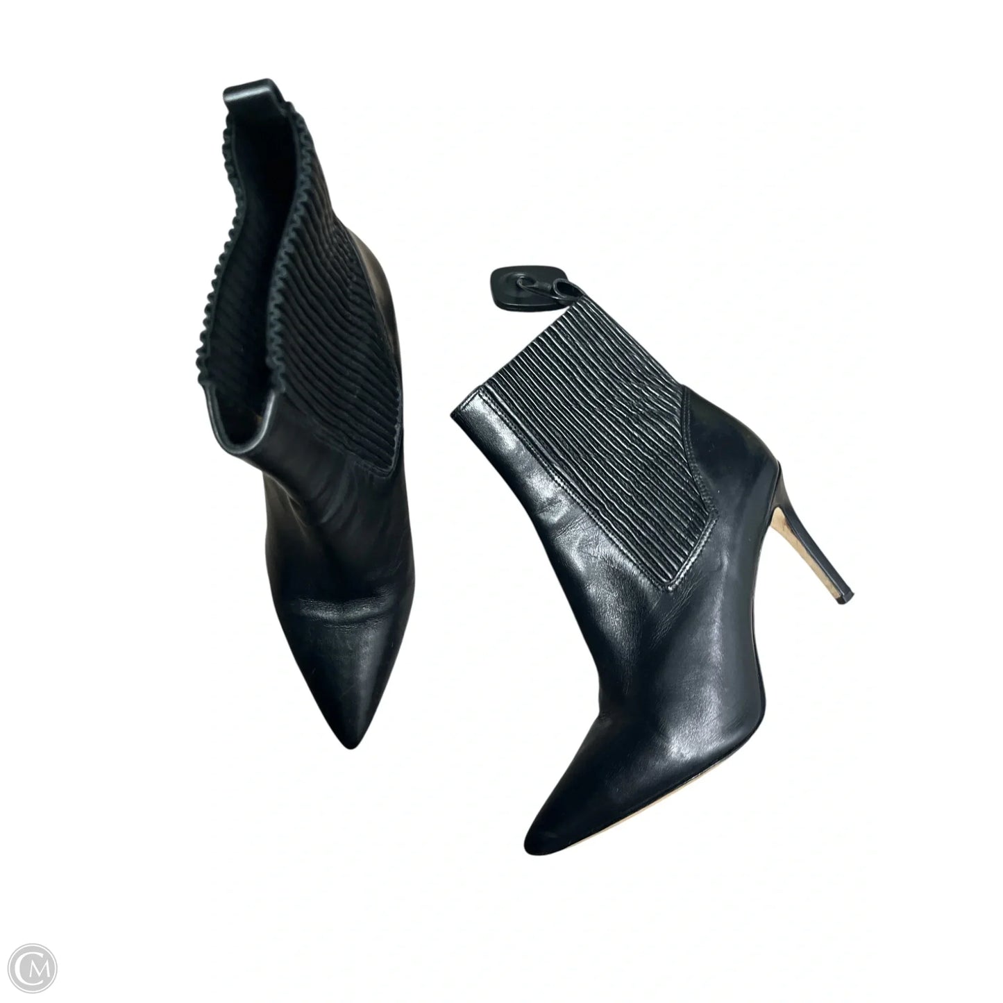 Boots Ankle Heels By Via Spiga In Black, Size: 7.5