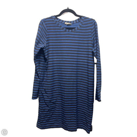 Dress Casual Short By Jane And Delancey In Black & Blue, Size: M