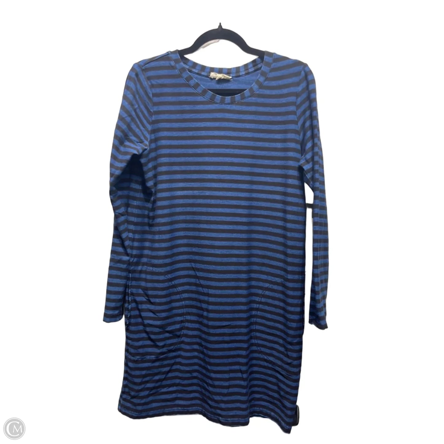 Dress Casual Short By Jane And Delancey In Black & Blue, Size: M