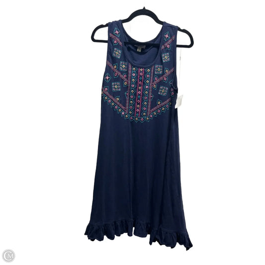 Dress Casual Short By Style And Company In Navy, Size: Xxl