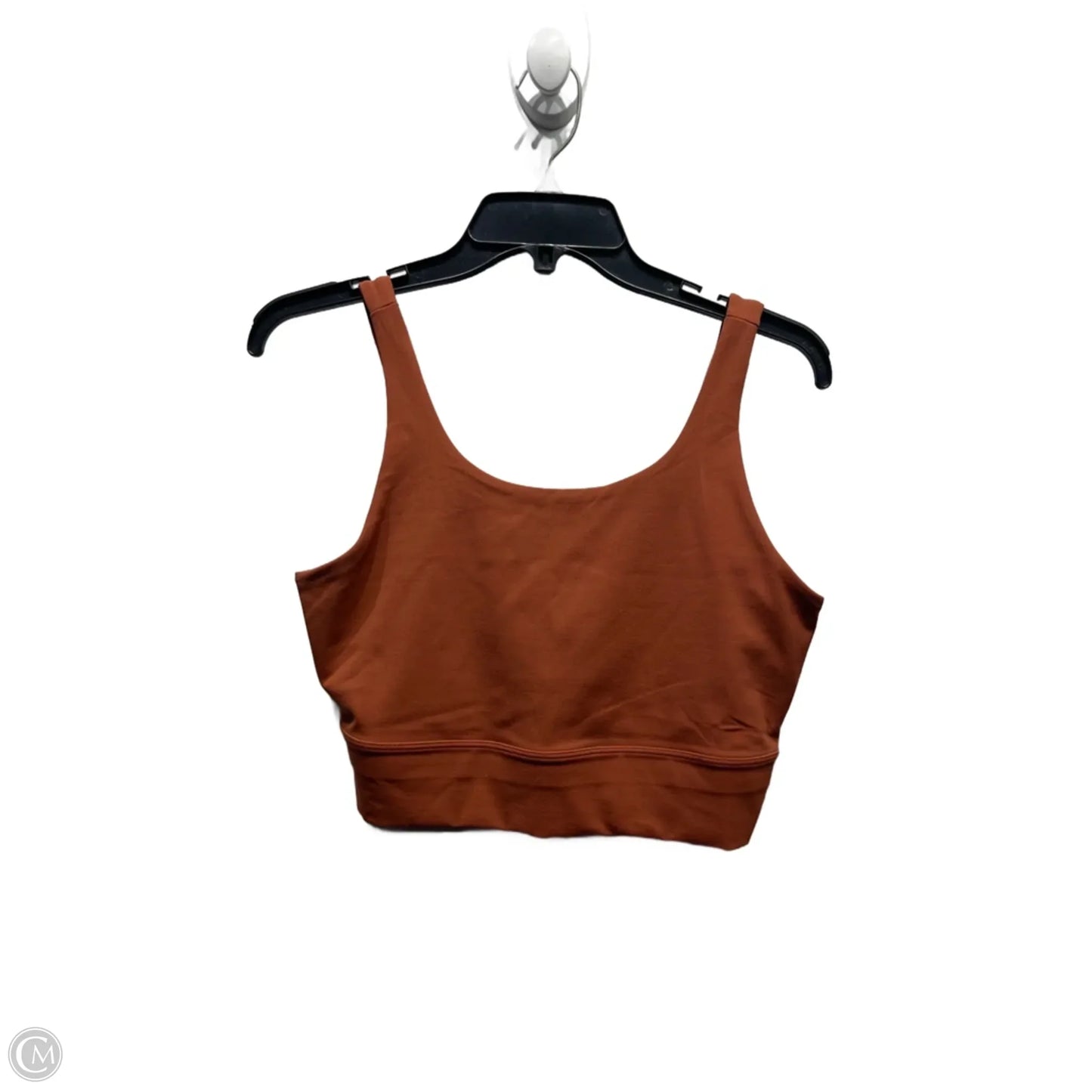 Athletic Bra By Nike Apparel In Orange, Size: M