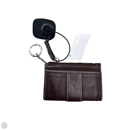 Id/card Holder Designer By Coach, Size: Small