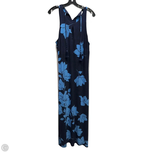 Dress Casual Maxi By Tommy Bahama In Blue, Size: L