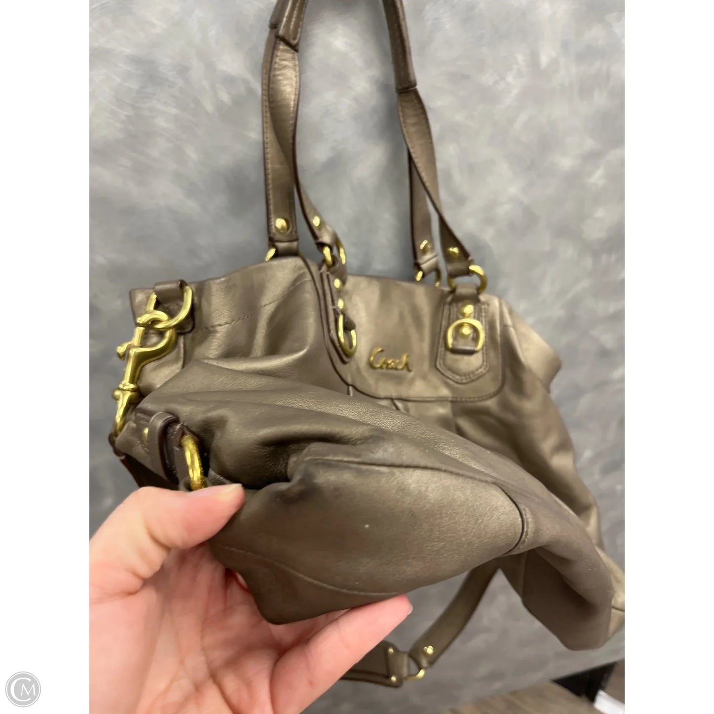 Handbag Designer By Coach, Size: Medium