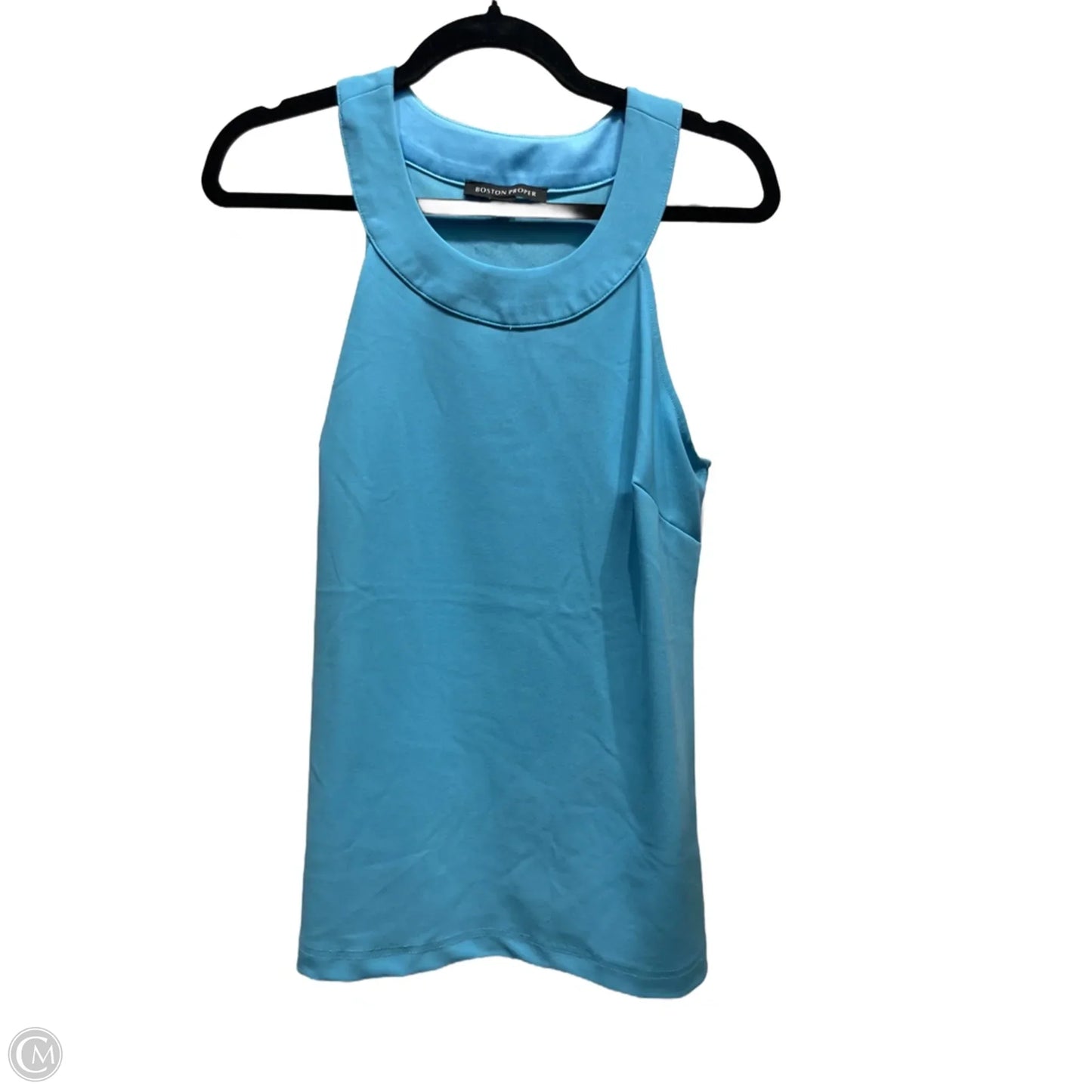 Top Sleeveless By Boston Proper In Blue, Size: M
