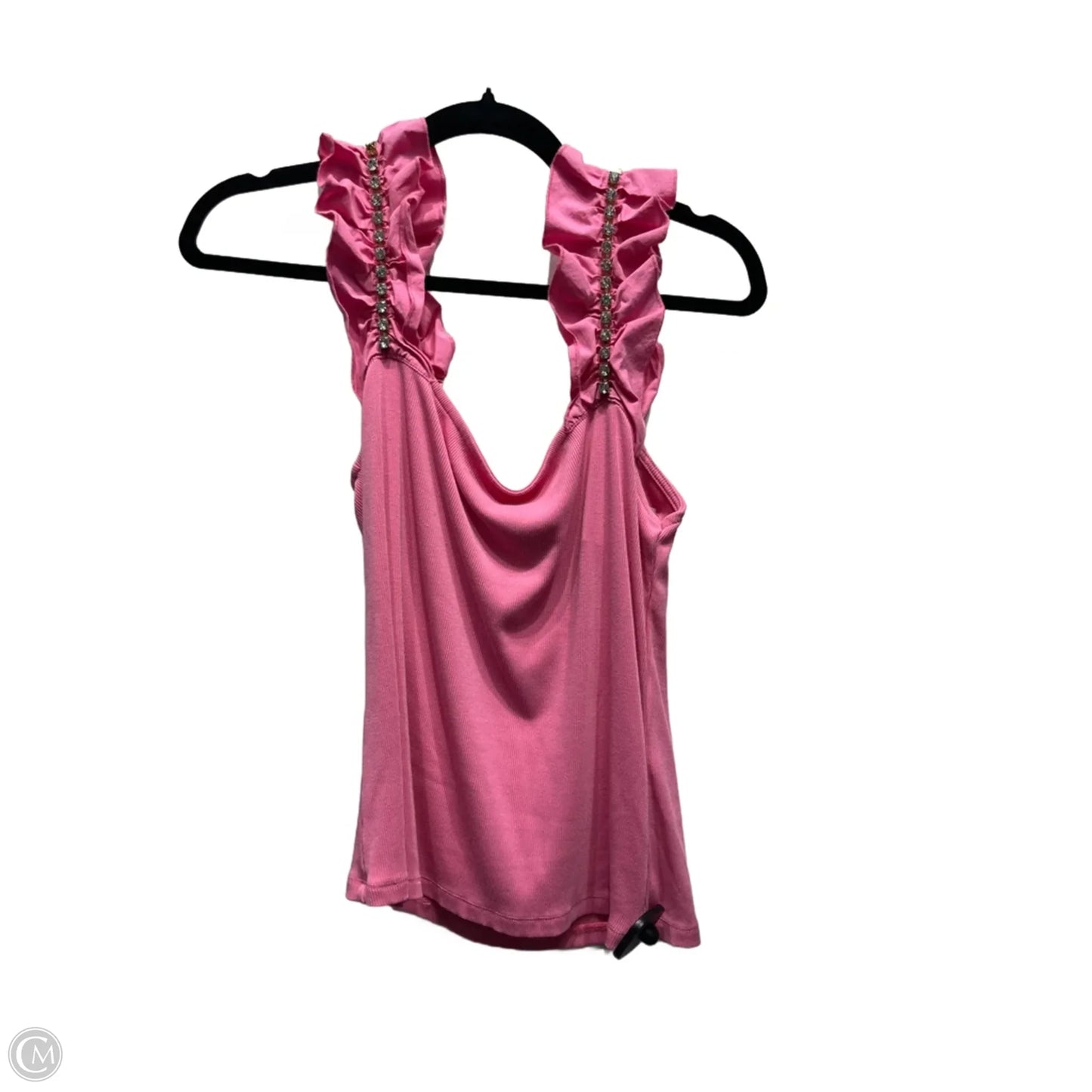 Top Sleeveless By Boston Proper In Pink, Size: M