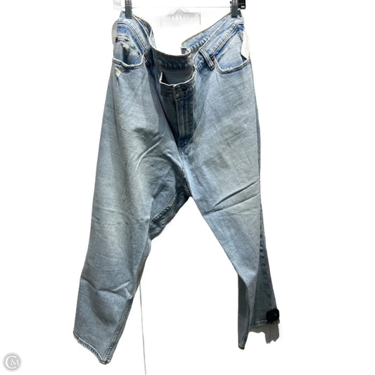 Jeans Straight By Abercrombie And Fitch In Blue Denim, Size: 24