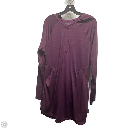 Athletic Dress By Athleta In Purple, Size: L