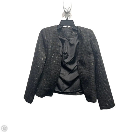 Blazer By mina self  In Black & Gold, Size: S