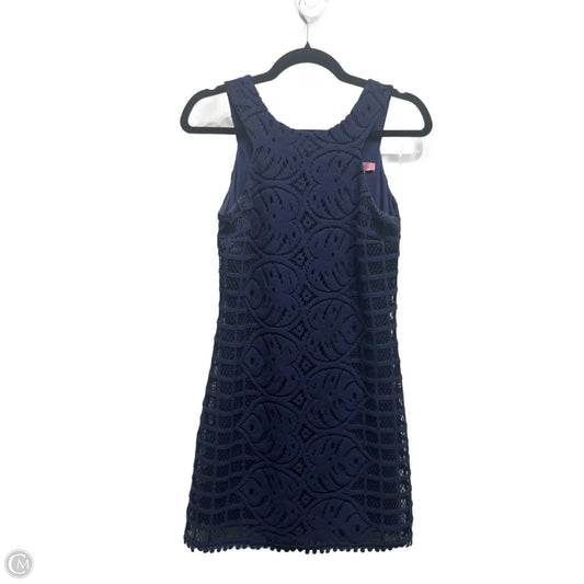 Dress Designer By Lilly Pulitzer In Navy, Size: Xs