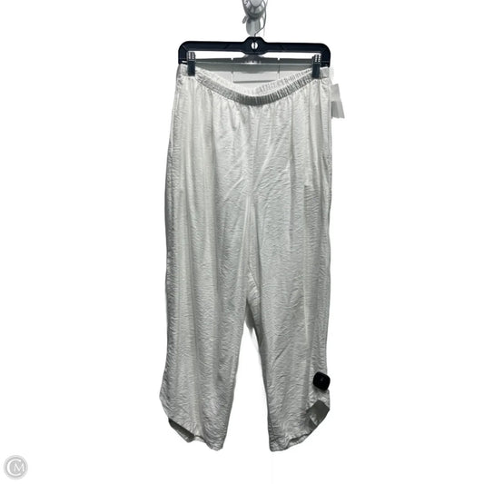 Pants Linen By niche In White, Size: L