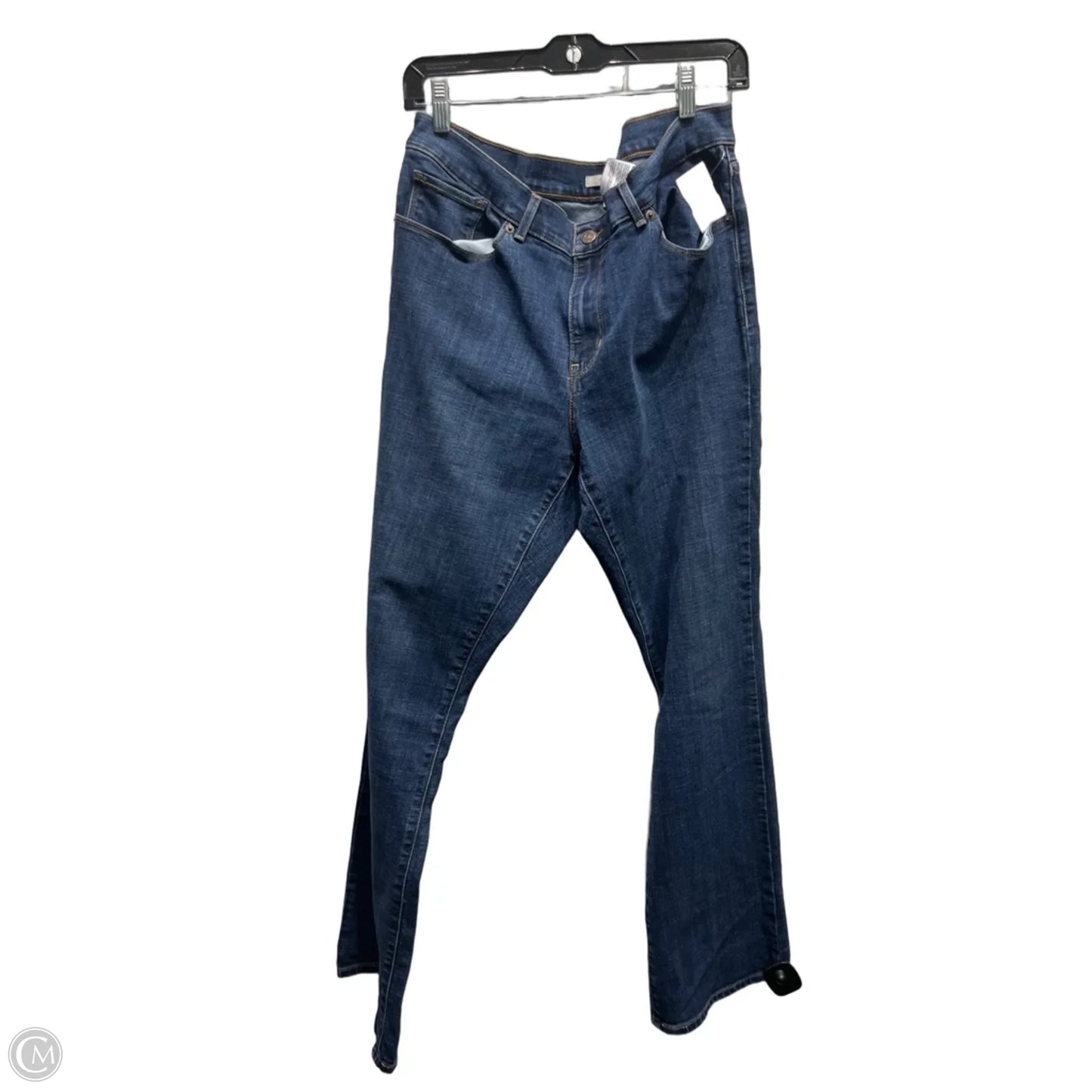 Jeans Boot Cut By Levis In Blue Denim, Size: 16