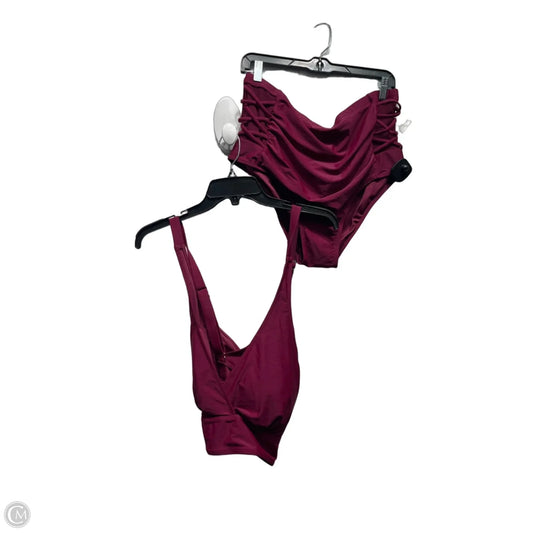 Swimsuit 2pc By YOUNQUIE In Red, Size: 18