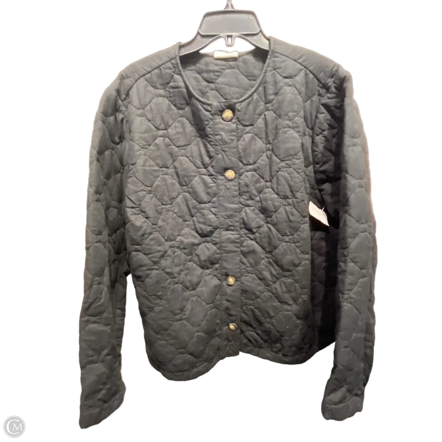 Jacket Puffer & Quilted By J. Jill In Black, Size: Xl