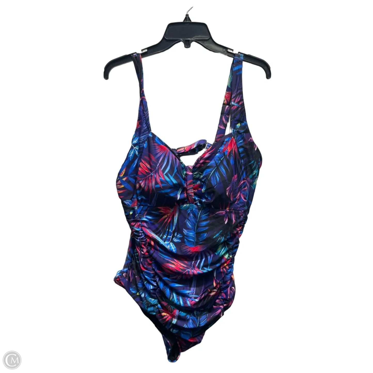 Swimsuit By daci In Blue & Red, Size: 20