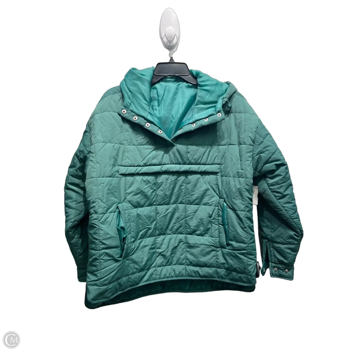 Jacket Puffer & Quilted By auvora In Green, Size: S