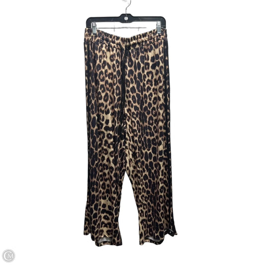 Pants Lounge By Shein In Animal Print, Size: Xl