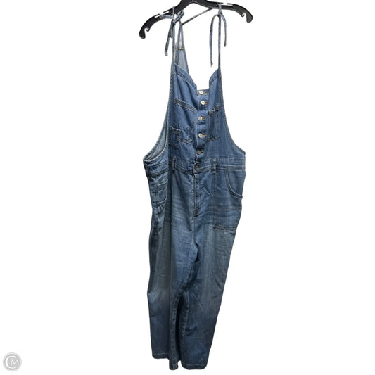 Jumpsuit By Torrid In Blue Denim, Size: 20