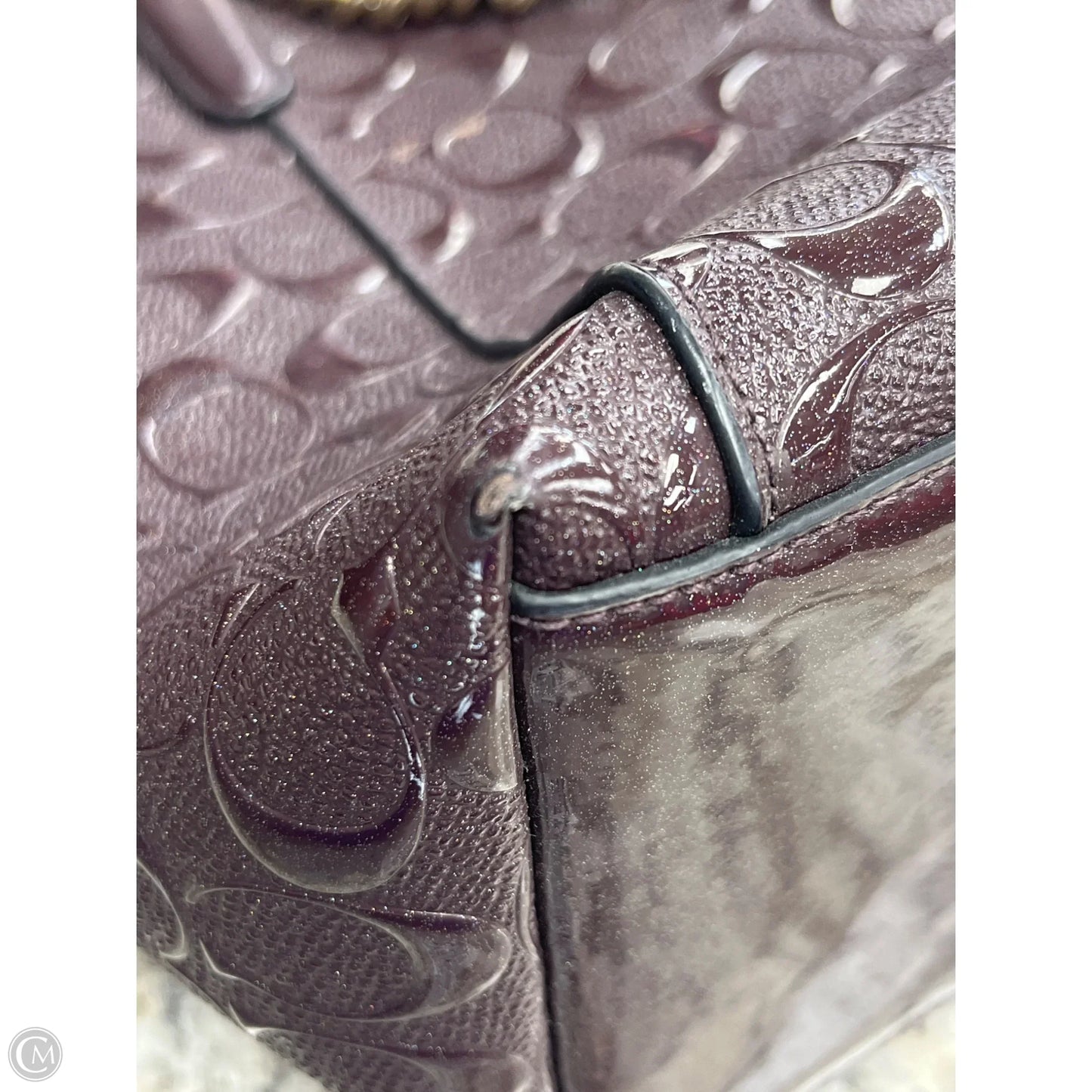 Tote Designer By Coach, Size: Large