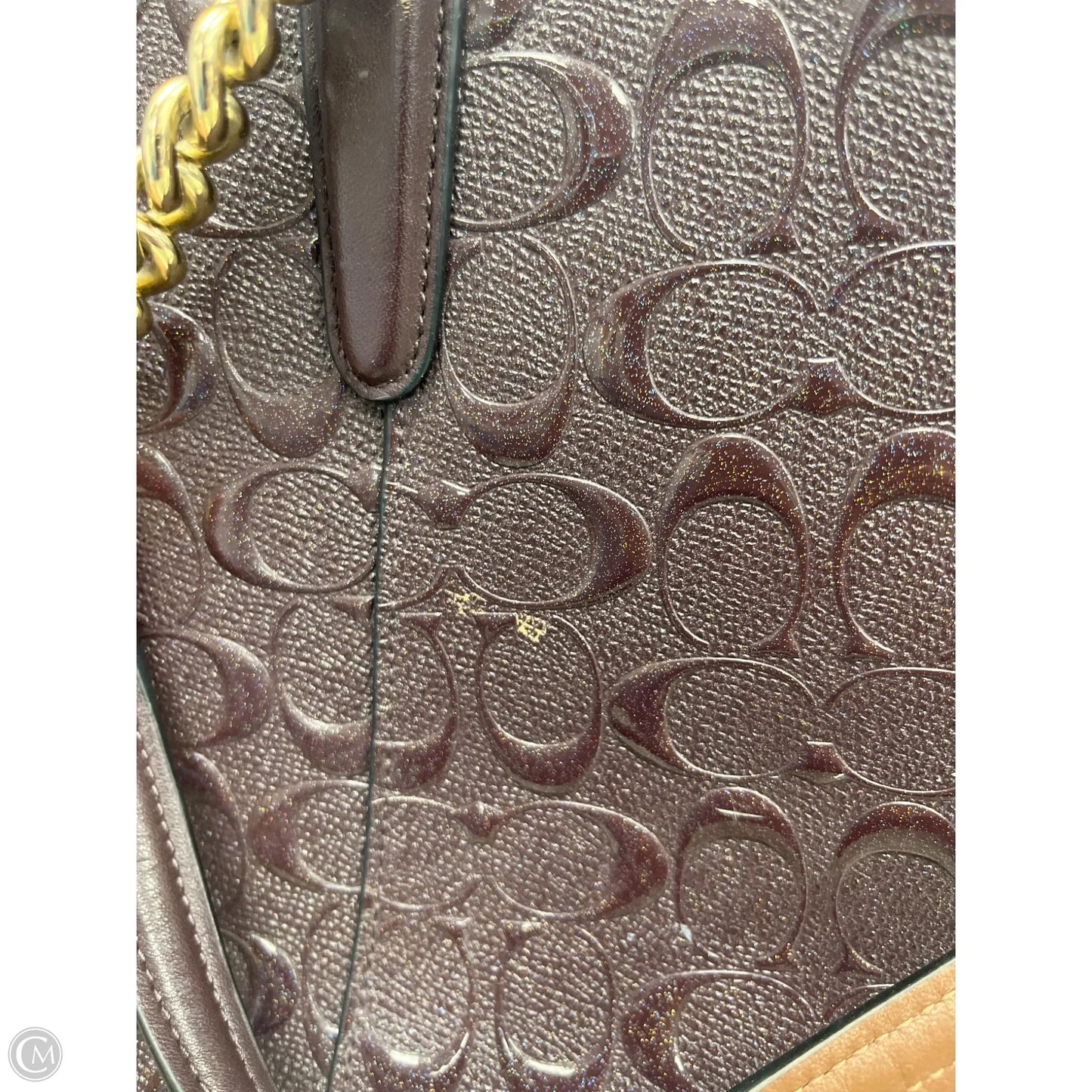 Tote Designer By Coach, Size: Large