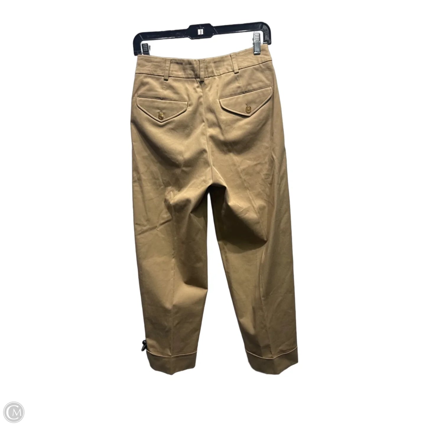Pants Luxury Designer By Burberry In Tan, Size: 0