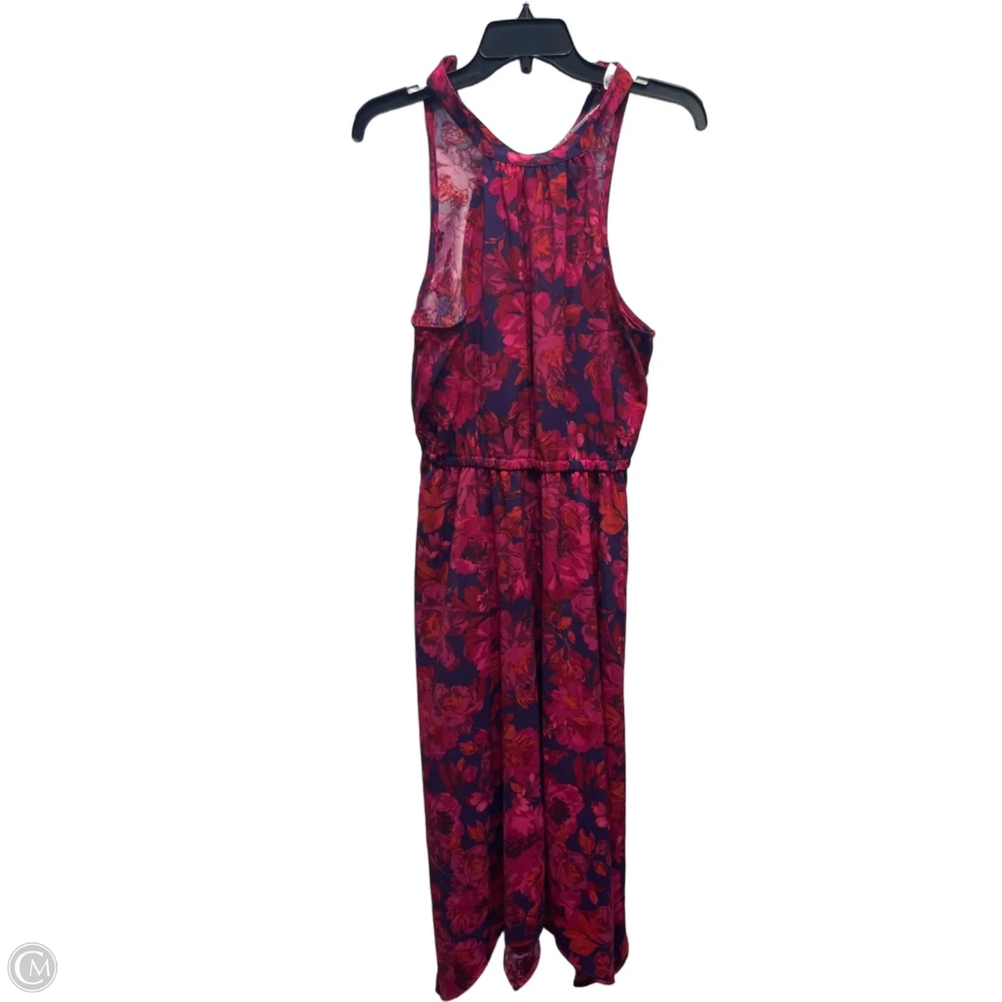 Dress Casual Midi By Adyson Parker In Blue & Red, Size: M