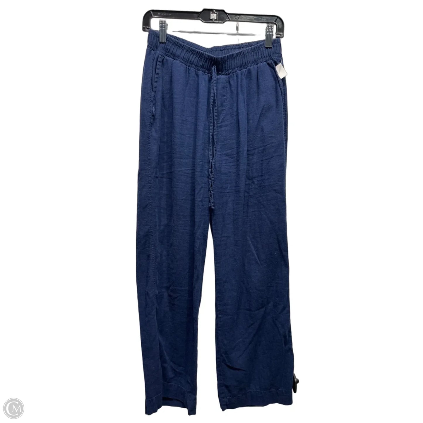 Pants Linen By Briggs In Navy, Size: M