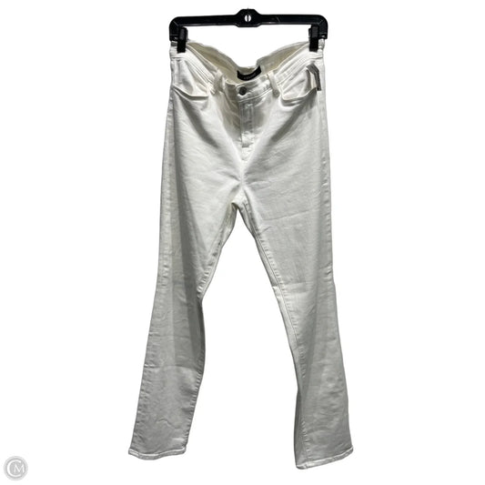 Jeans Skinny By J Brand In White Denim, Size: 12