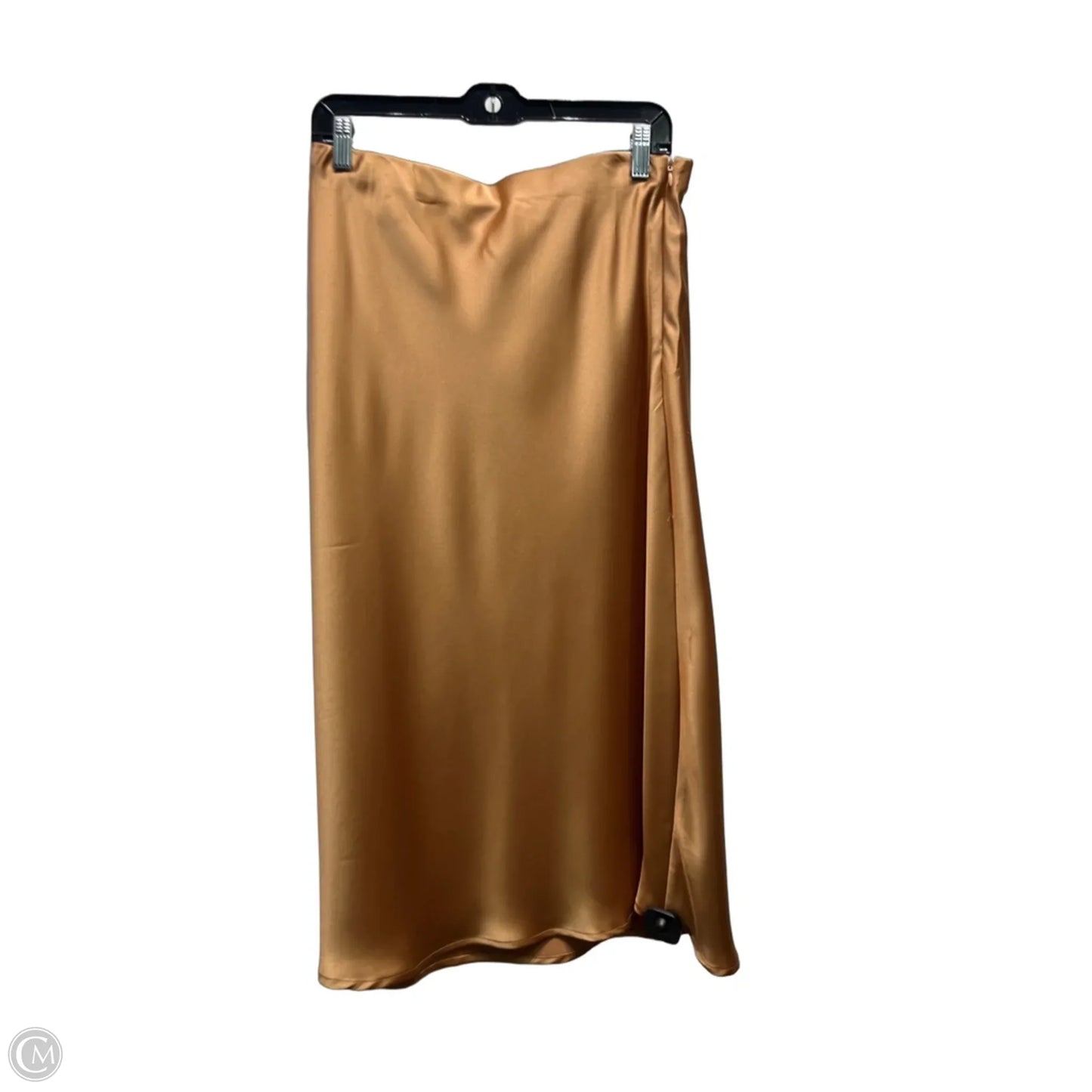 Skirt Maxi By Rachel Zoe In Gold, Size: L