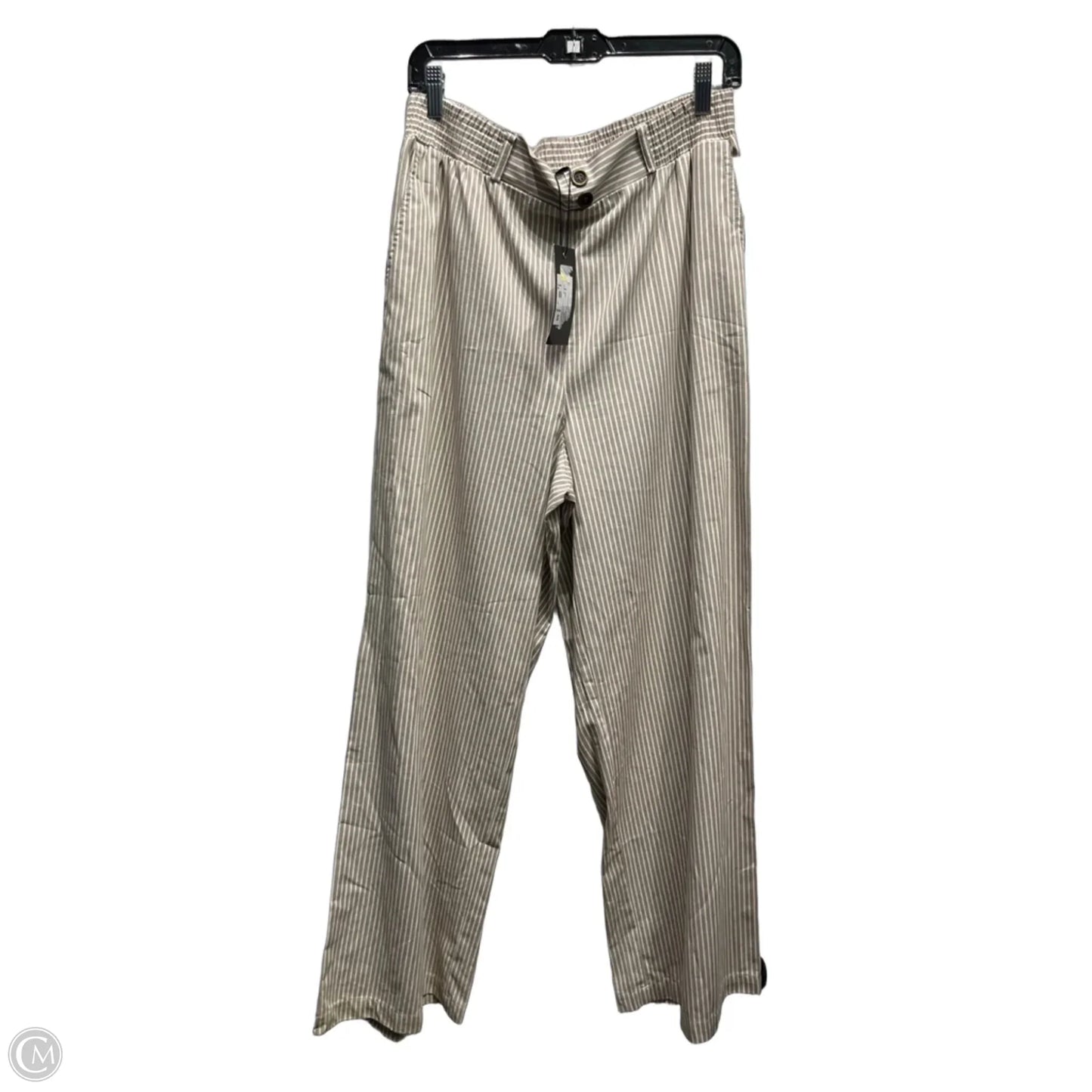 Pants Designer By Frye In Tan & White, Size: L