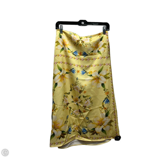Skirt Midi By Rachel Zoe In Yellow, Size: S