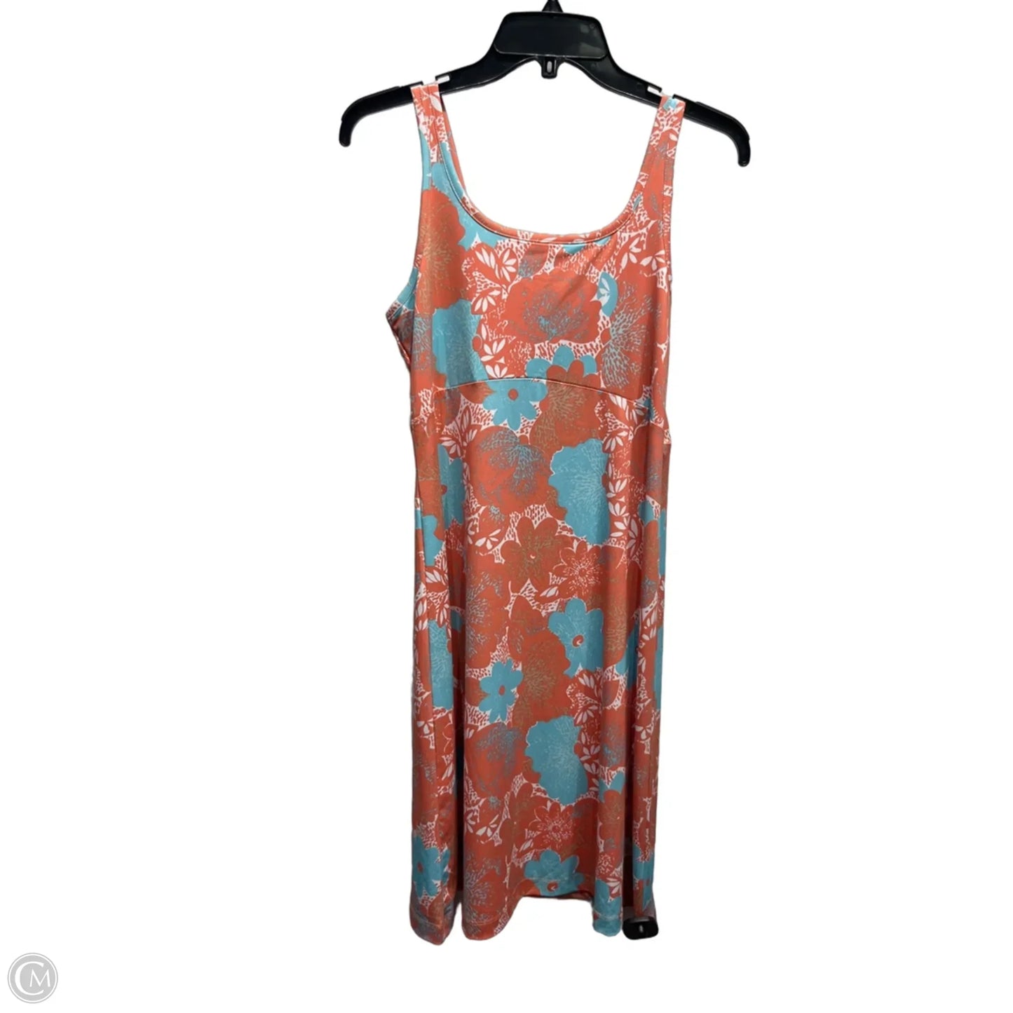 Dress Casual Short By Columbia In Blue & Orange, Size: M