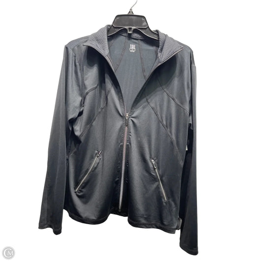 Athletic Jacket By Tail In Black, Size: L