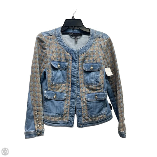 Jacket Denim By White House Black Market In Blue Denim, Size: 10