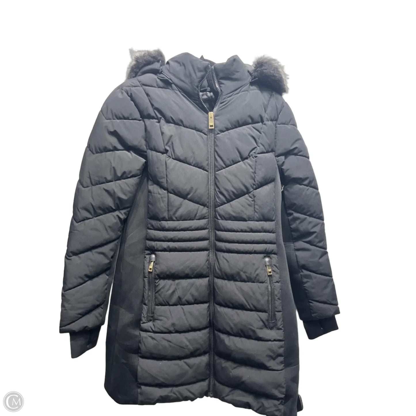 Coat Parka By Michael By Michael Kors In Black, Size: M