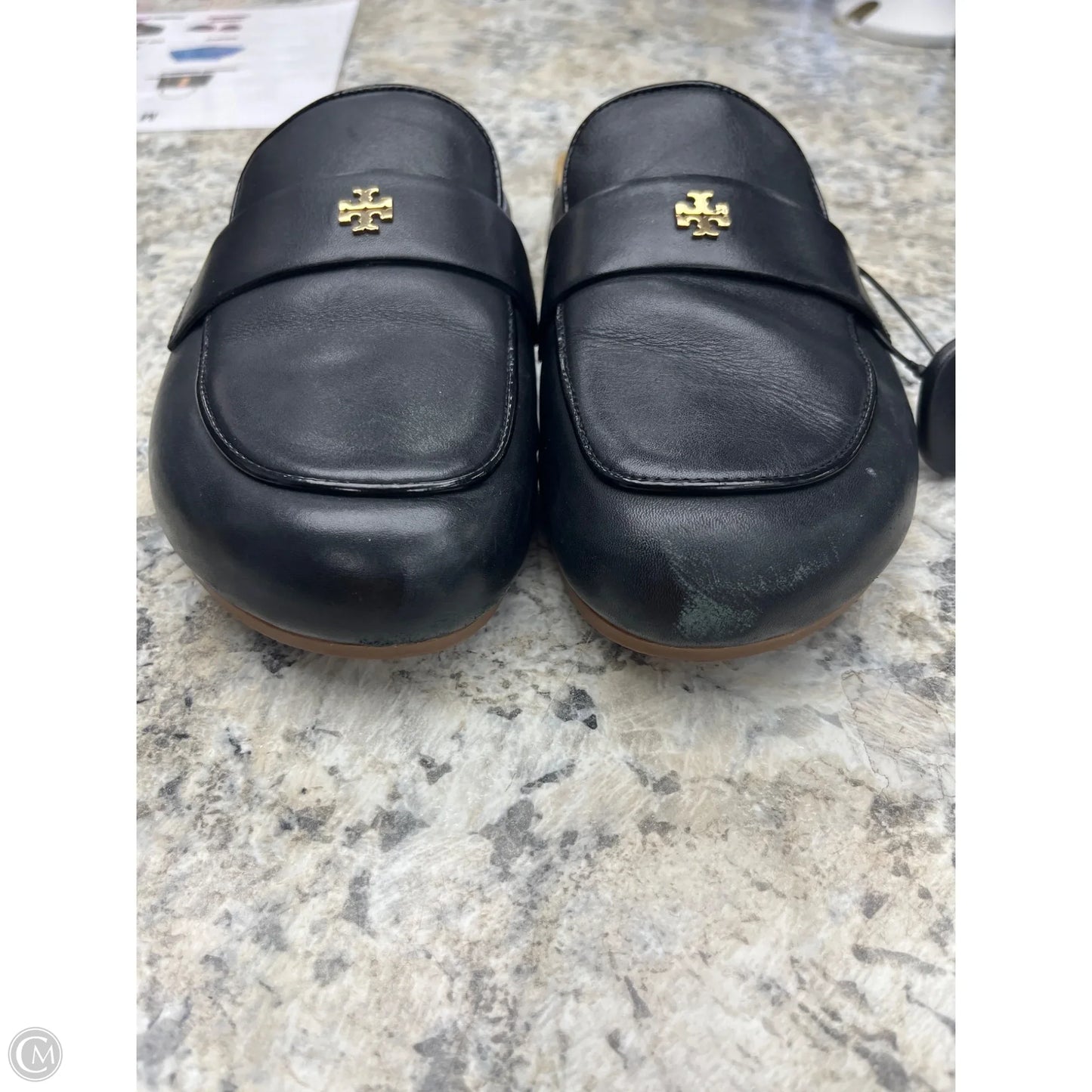 Shoes Designer By Tory Burch In Black, Size: 7.5