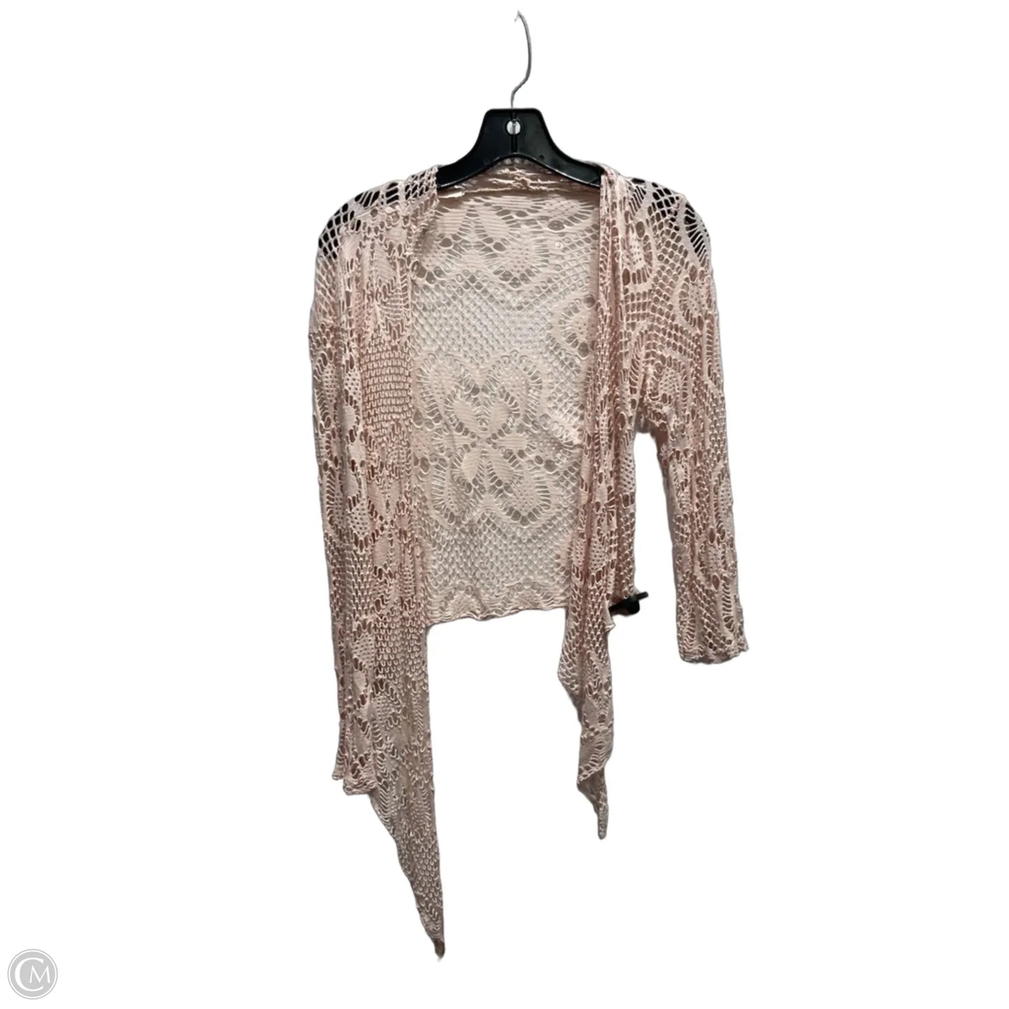 Cardigan By lily glamour lady In Pink, Size: Osfm