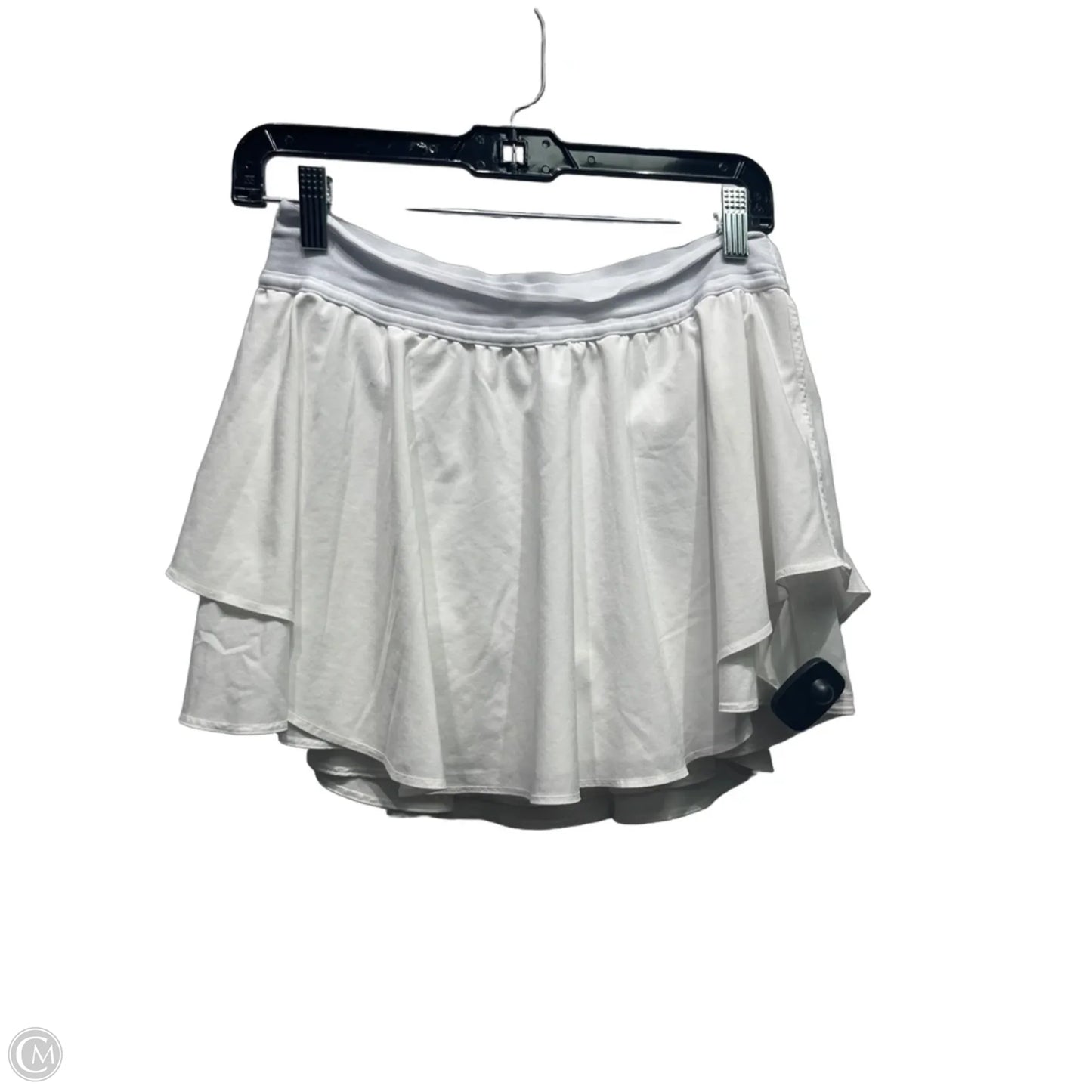 Athletic Skort By Lululemon In White, Size: 8l