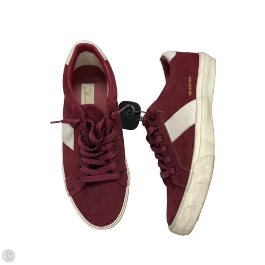 Shoes Sneakers By Vintage Havana In Red & White, Size: 8.5