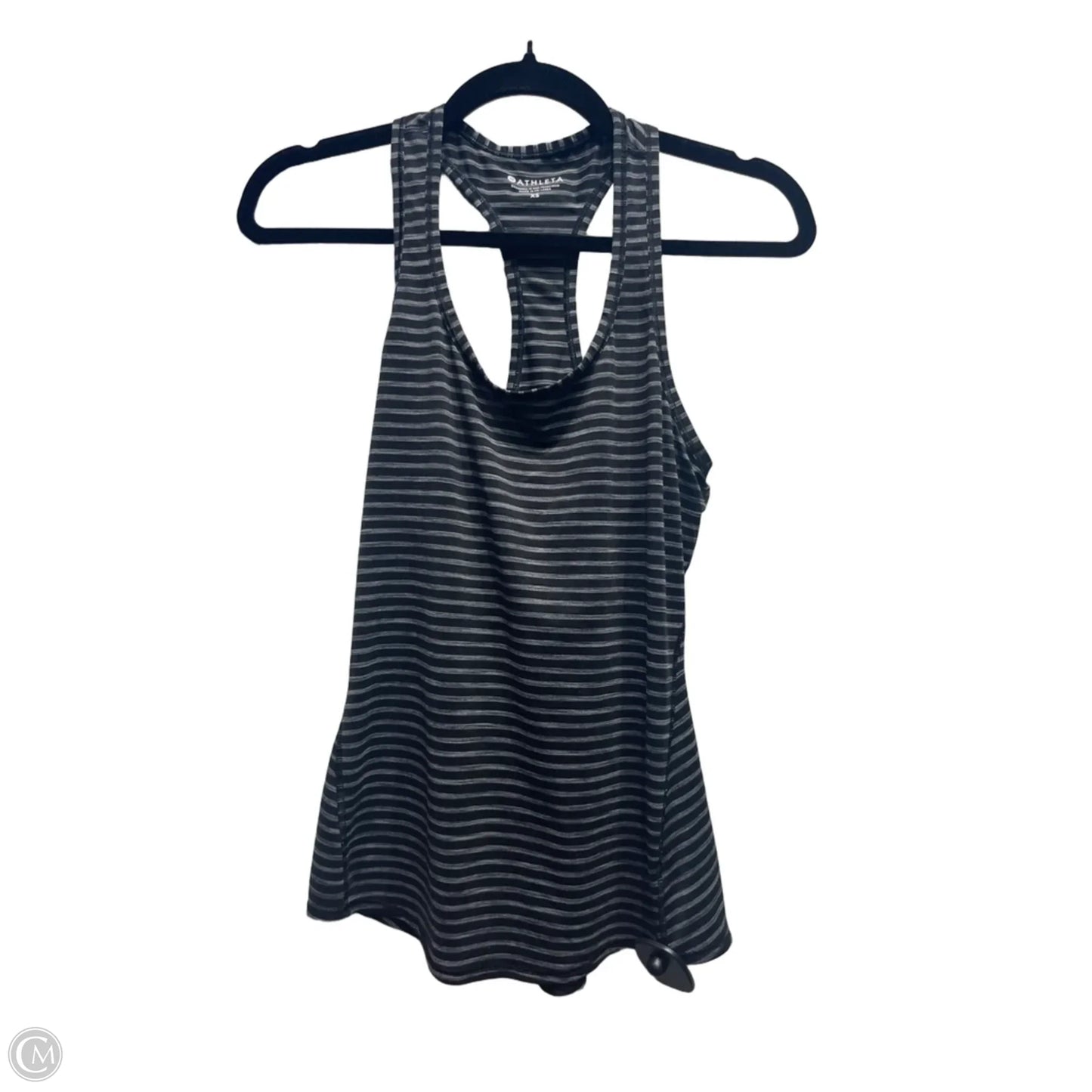 Athletic Tank Top By Athleta In Black & Grey, Size: Xs